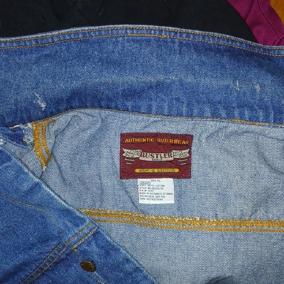 Men's Vintage Rustler Denim Jacket - Picture 4 of 5